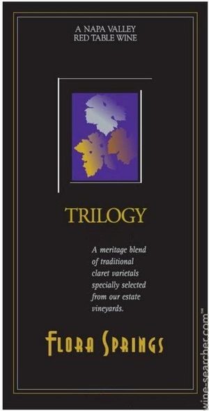 Flora Springs Trilogy Proprietary Red Parker Rated 92 1997 750 ml
