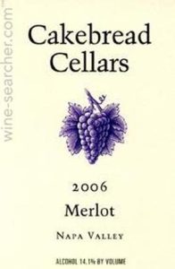 Cakebread Merlot 2006 750 ml