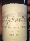 Robert Mondavi Carneros Unfiltered 1996