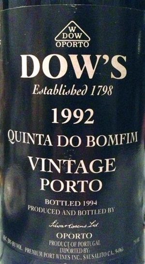 Dow Quinta Do Bomfim 1993 750 ml