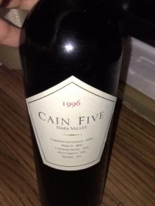 Cain Vineyard & Winery Cain Five1996 750 ml