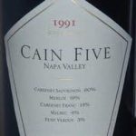 Cain Vineyard & Winery Cain Five 1991 750 ml