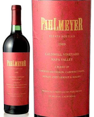 Pahlmeyer Caldwell Vineyard 1989 750 ml