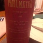 Pahlmeyer Caldwell Vineyard 1988 750 ml