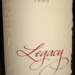 Stonestreet winery Legacy 1995 750 ml