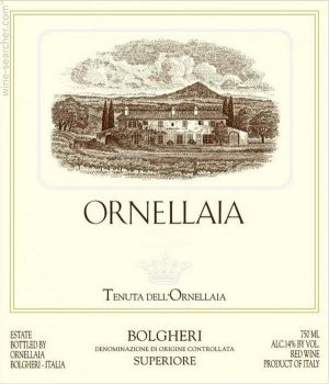 Tenuta dell'Ornellaia  Bolgheri Superiore Ornellaia 1991 750 ml