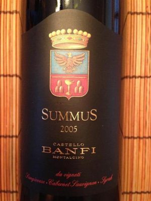 CASTELLO BANFI Summus 2005 750 ml