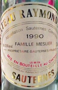 Chateau Raymond Lafon 1990 375 mL