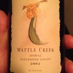 Wattle Creek Alexander Valley Shiraz 750 ml