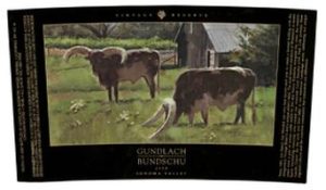 Gundlach Bundschu Reserve 2010 750 ml