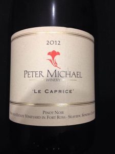 Peter Michael Winery le Caprice 2012 750 ml