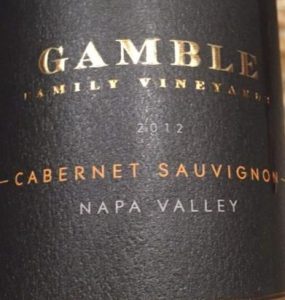 Gamble Family Napa Valley 750 ml