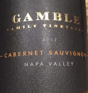 Gamble Family Napa Valley 750 ml