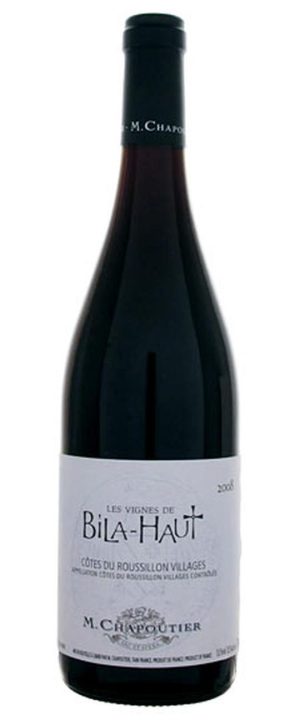 Les Vignes de Bila-Haut C?tes du Roussillon-Villages M. CHAPOUTIER Top 100: 2009, Rank: 75 750 ml