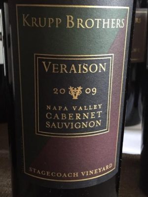 Krupp Brothers Veraison Stagecoach Vineyard 750 ml