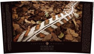 Gundlach Bundschu Reserve 2012 750 ml