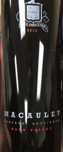 Macauley 2012 750 ml