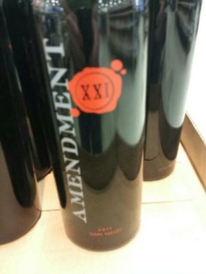 Beau Vigne Amendment XXI 2013 750 ml