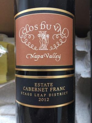 CLOS DU VAL STAGS LEAP DISTRICT 2012 750 ml