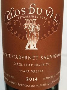 Clos du Val Hirondelle Vineyard Estate Cabernet Sauvignon, Stags Leap District, USA 2014 750 ml