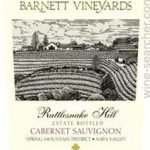 Barnett Vineyards Rattlesnake 2015 750 ml