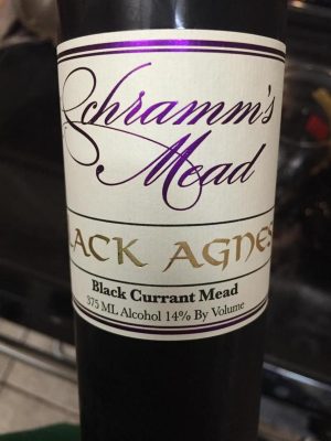 Schramms Black Agnes Batch 8  2017 375 mL