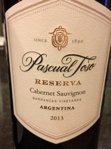 Pascual Toso Reserva Barrancas 750 ml