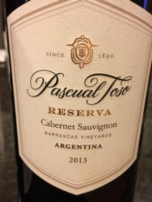 Pascual Toso Reserva Barrancas 750 ml