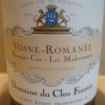 Albert Bichot Domaine du Clos Frantin Les Malconsorts Vosne Romanee Premier Cru 750 ml