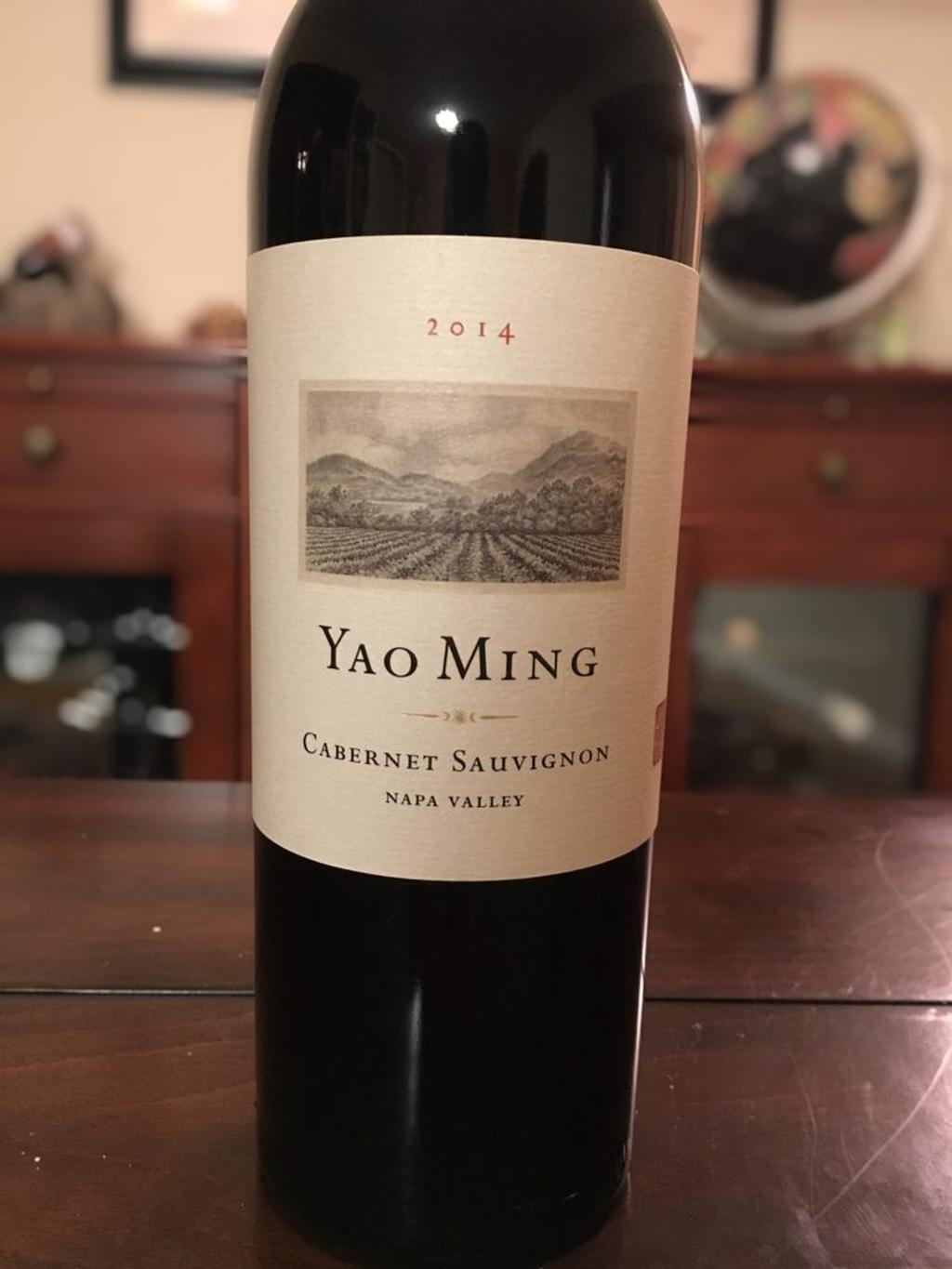 2014 Yao Family Wines Yao Ming Cabernet Sauvignon 750ml