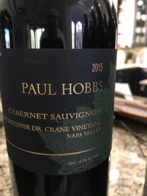 PAUL HOBBS Beckstoffer Dr. Crane 2015 750 ml