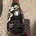 Perrier Jouet Fleur De Champagne  Brut W/2 Glass Gift Set 2002 750 ml