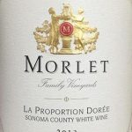 Morlet Family Vineyards  La Proportion Doree 2013 750 ml