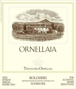 Tenuta dell'Ornellaia  Bolgheri Superiore Ornellaia 2014 750 ml