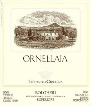 Tenuta dell'Ornellaia  Bolgheri Superiore Ornellaia 2014 750 ml