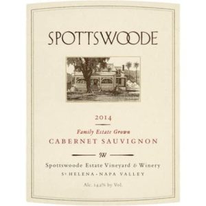 Spottswoode Cabernet 2014 750 ml