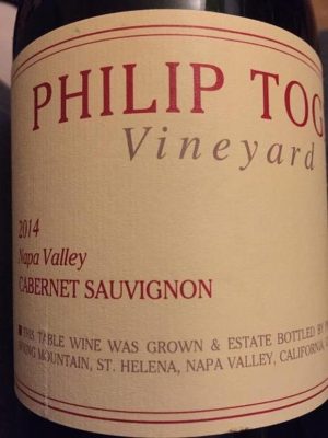 Philip Togni Estate 2014 750 ml