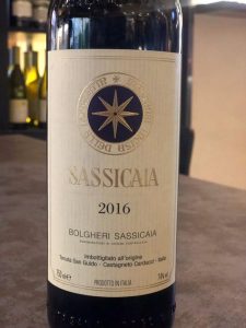 Tenuta San Guido  Bolgheri Sassicaia 2016 750 ml