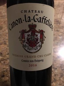 Canon la Gaffeliere 2016 750 ml
