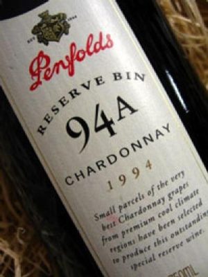 Penfolds Chardonnay Reserve Bin 94A 1994 750 ml