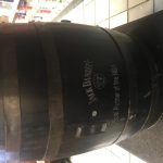 Jack Daniels oak barrel (Black) Offical Partnor of the NBA