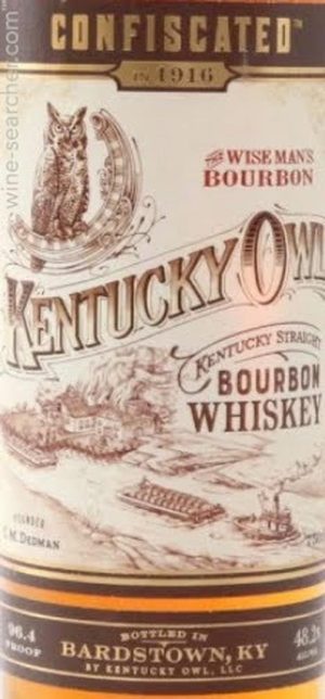 Kentucky Owl  Bourbon Confiscated 96.4pf
