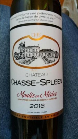 Chateau Chasse-Spleen 2016 750 ml