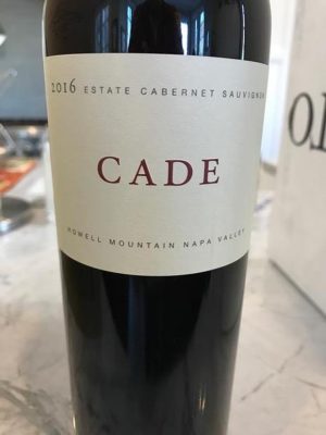 Cade Cabernet  2016 750 ml