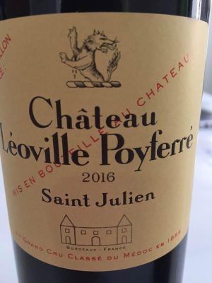 Chateau Leoville Poyferre 2016 750 ml