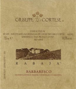 Giuseppe Cortese  Barbaresco Rabaja 2013 750 ml