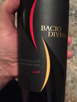 Bacio Divino  Artful Red Napa Valley 2016 750 ml