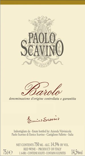 Paolo Scavino Barolo 2016 750 ml