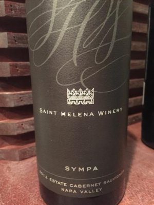 St Helena Winery Sympa 2012 750 ml