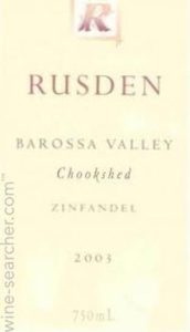 Rusden  Crookshed Zinfandel 2003 750 ml